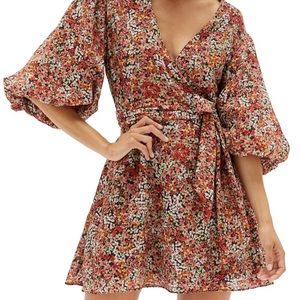 MINKPINK floral spring dress L